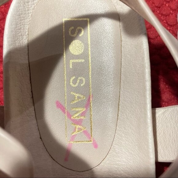 SOL SANA Sz 41 (US 10) Designed in Australia Studs Jewels Buckle Sandals - Picture 6 of 10